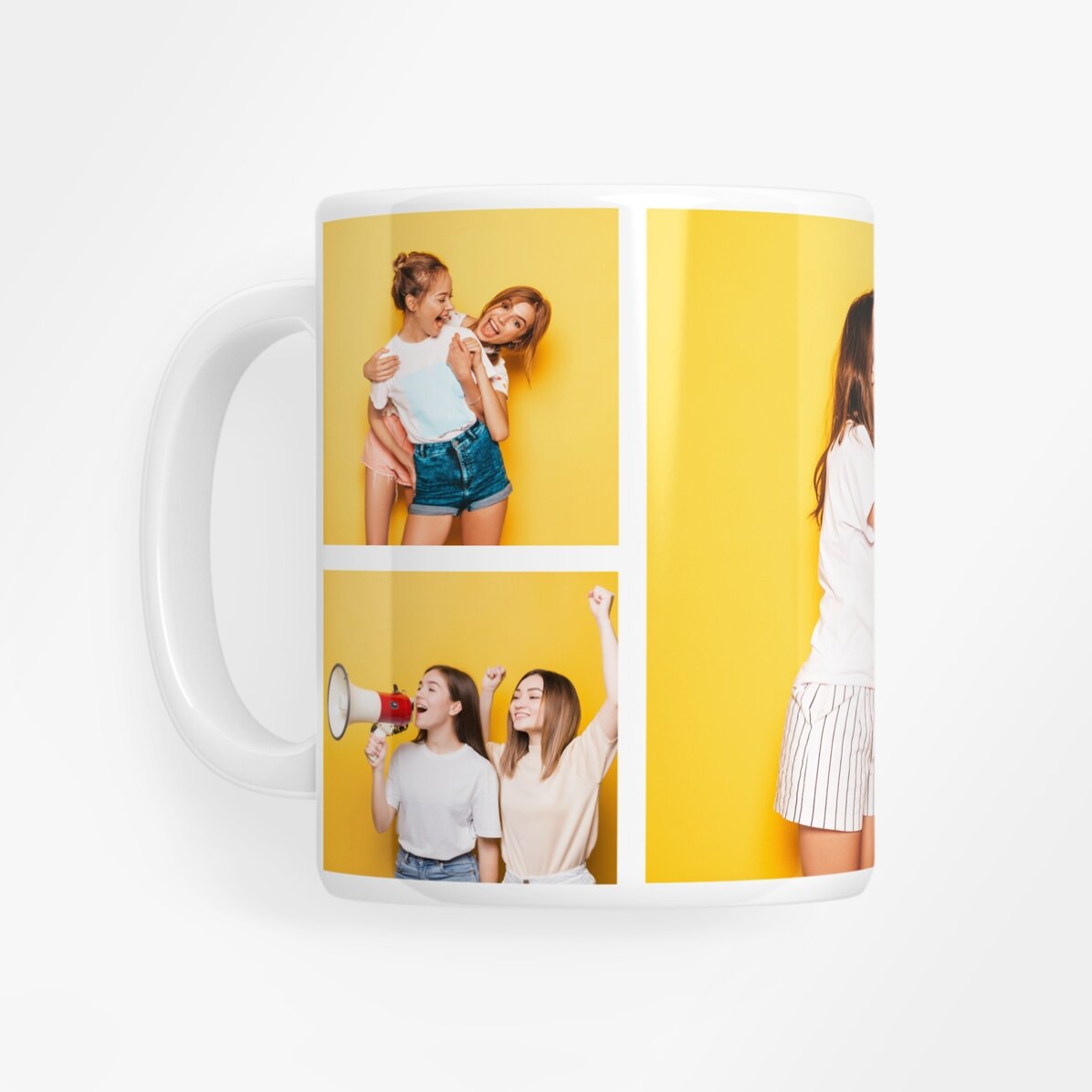 Gepersonaliseerde beker met 5 foto