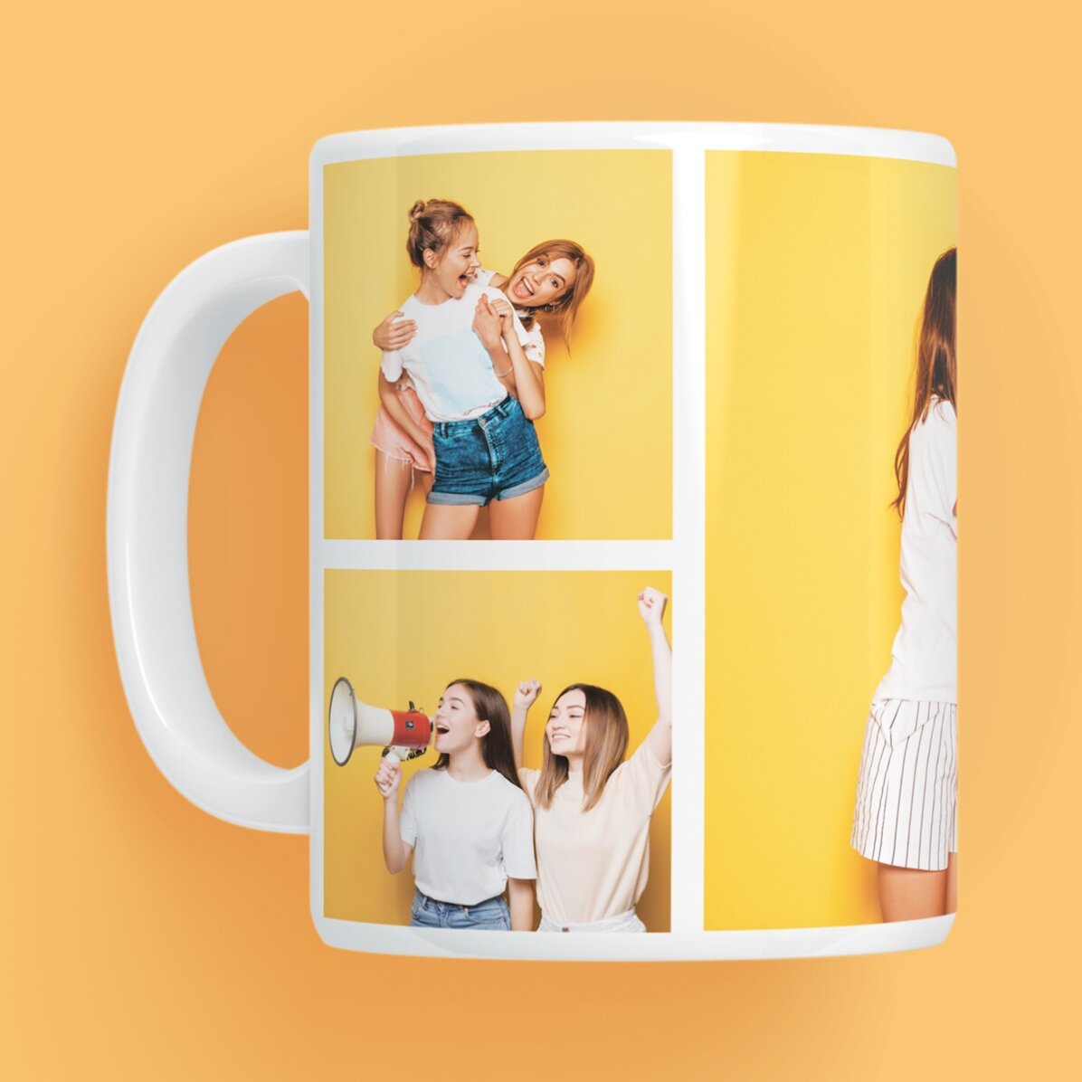 Gepersonaliseerde beker met 5 foto