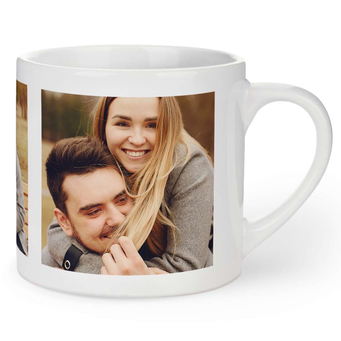 Gepersonaliseerd espressokopje met 3 foto