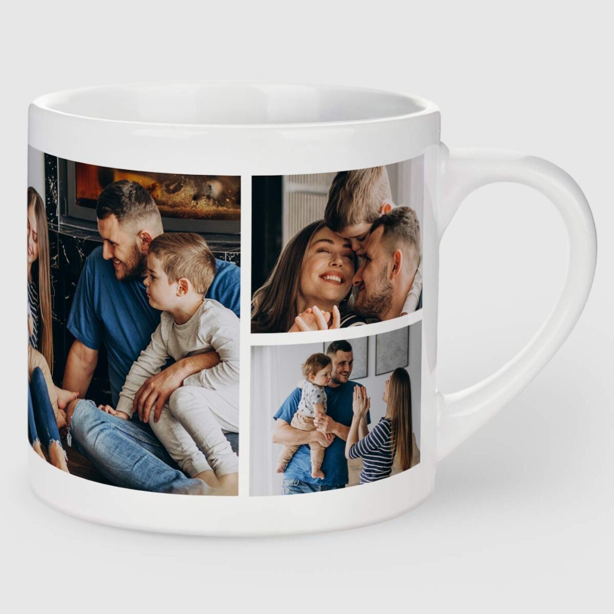 Gepersonaliseerd espressokopje met 6 foto’s