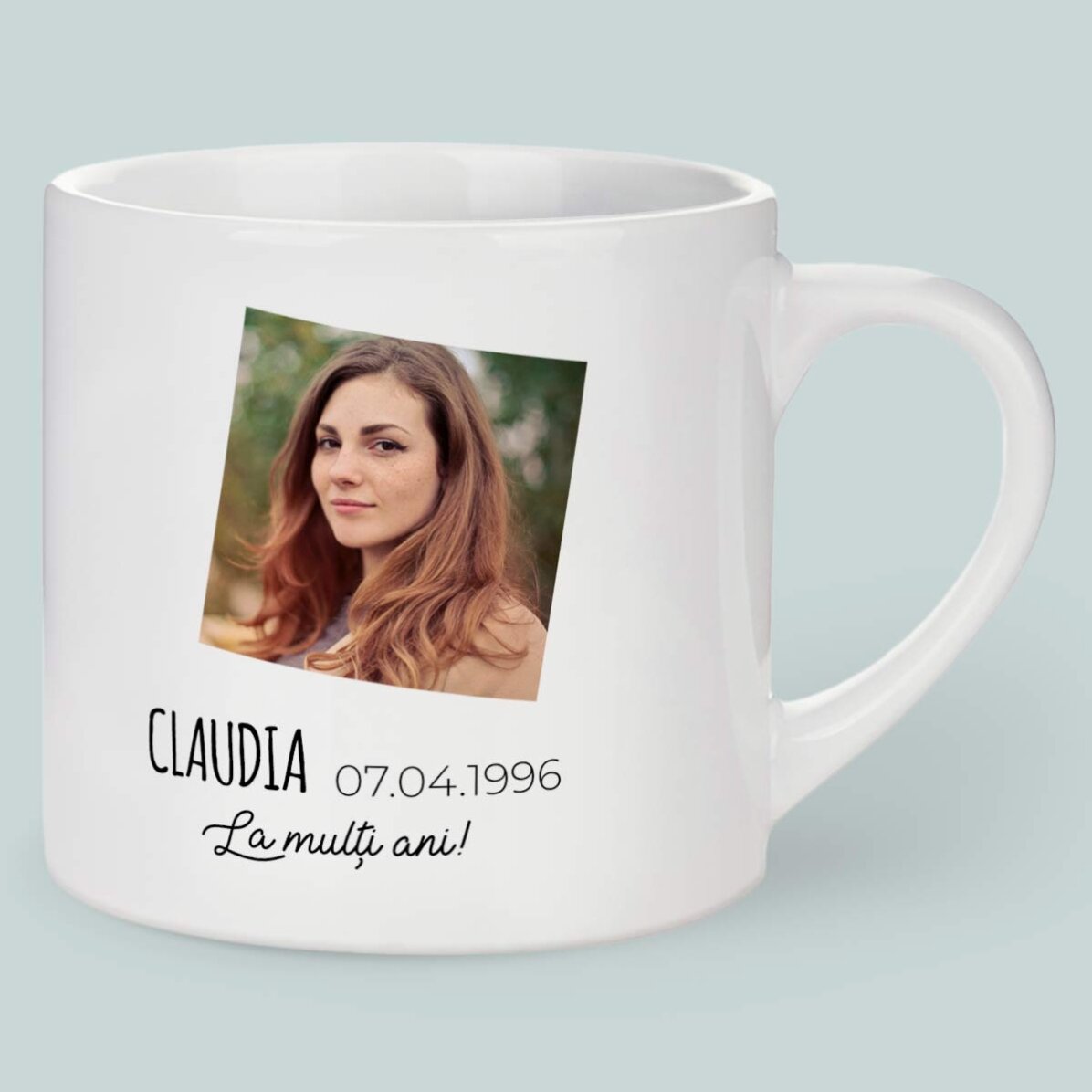 Gepersonaliseerde espressokop met foto en tekst - Sterrenbeeld Ram