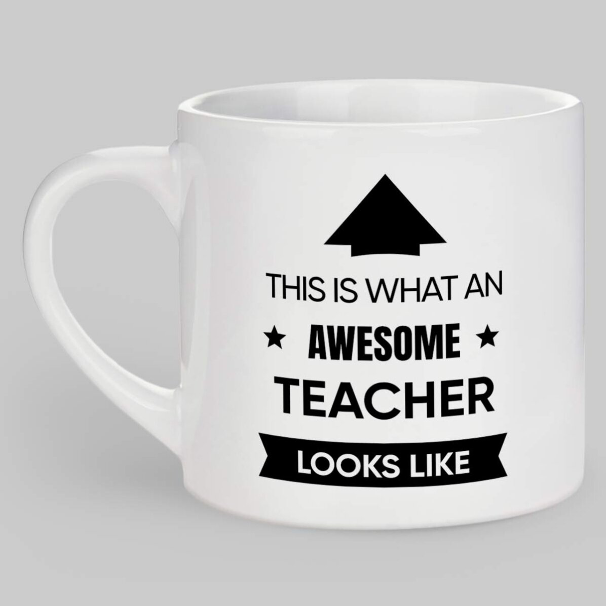 Gepersonaliseerde espressokop met tekst - Awesome Person