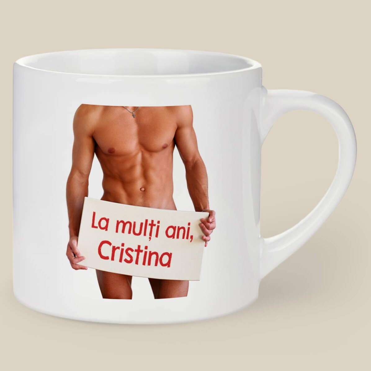 Gepersonaliseerde espressokop met tekst - Hoooot