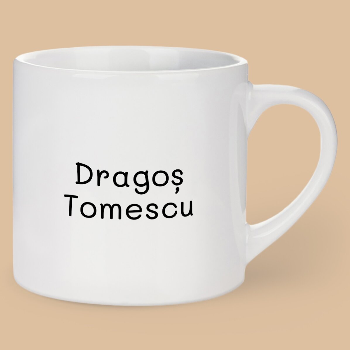 Gepersonaliseerde espressokop met tekst - I’m Fine