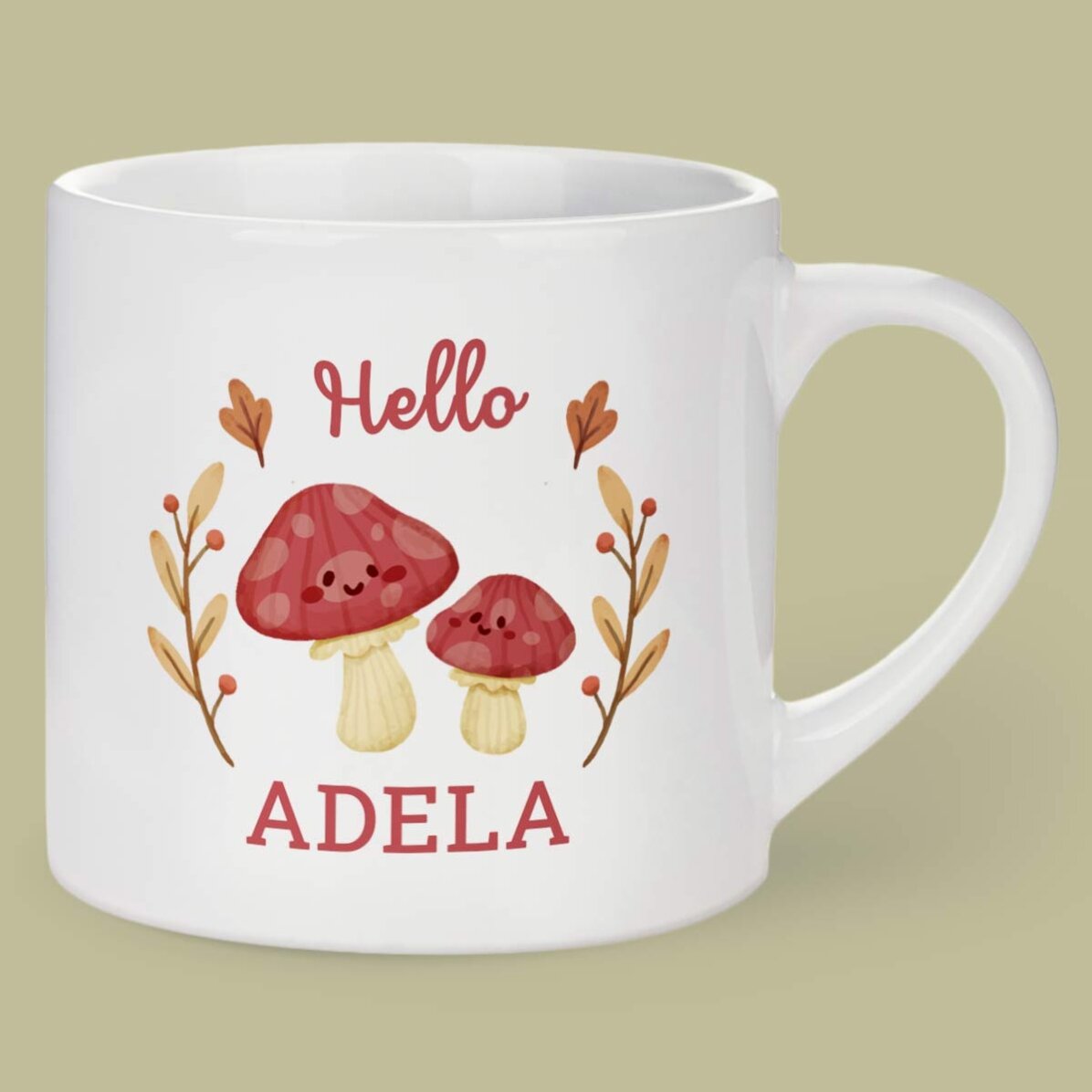 Gepersonaliseerde espressokop met tekst - Herfst