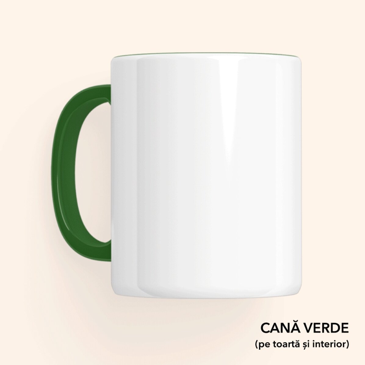 Personalised mug with text and logo - Santa
