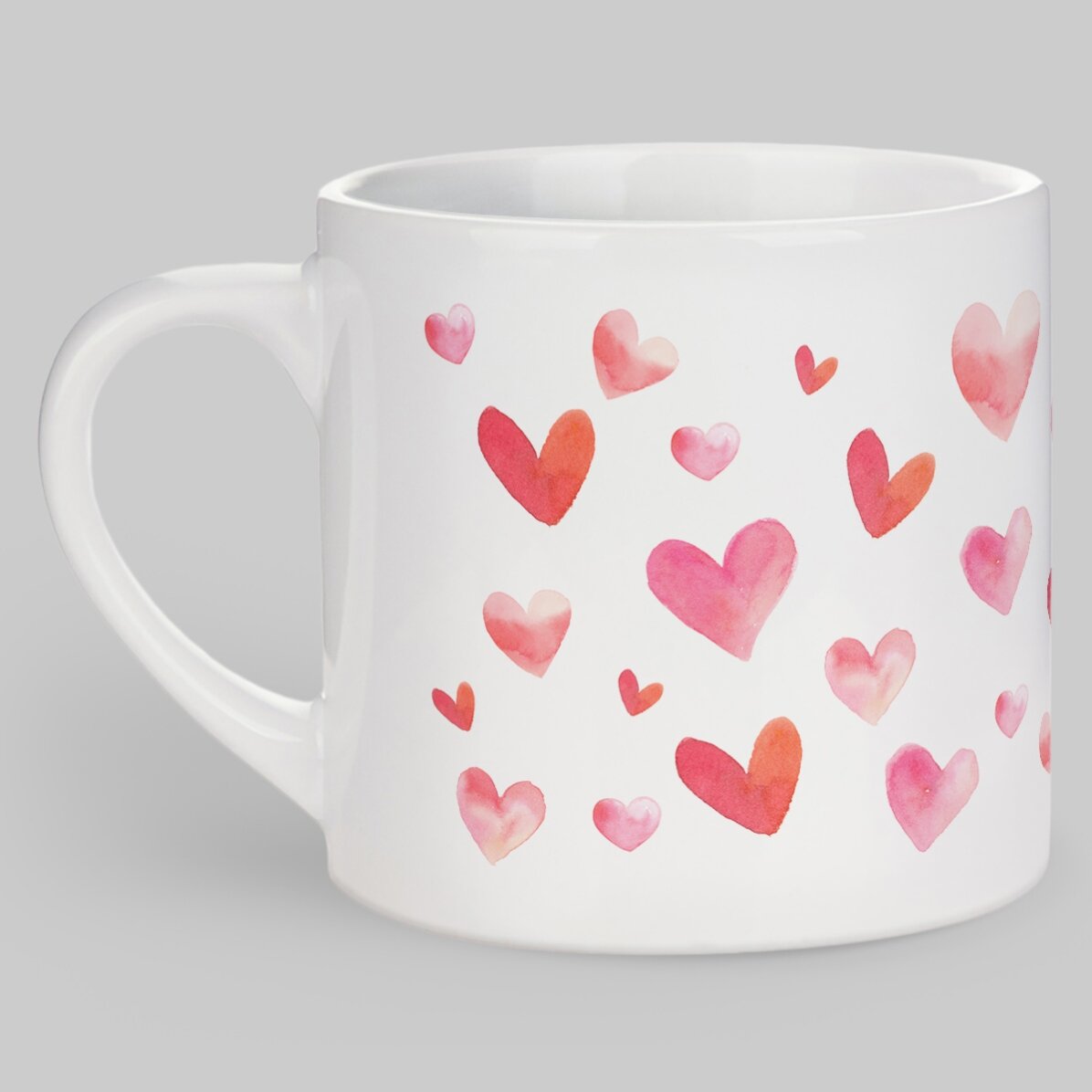 Gepersonaliseerde beker voor kinderen - Hearts