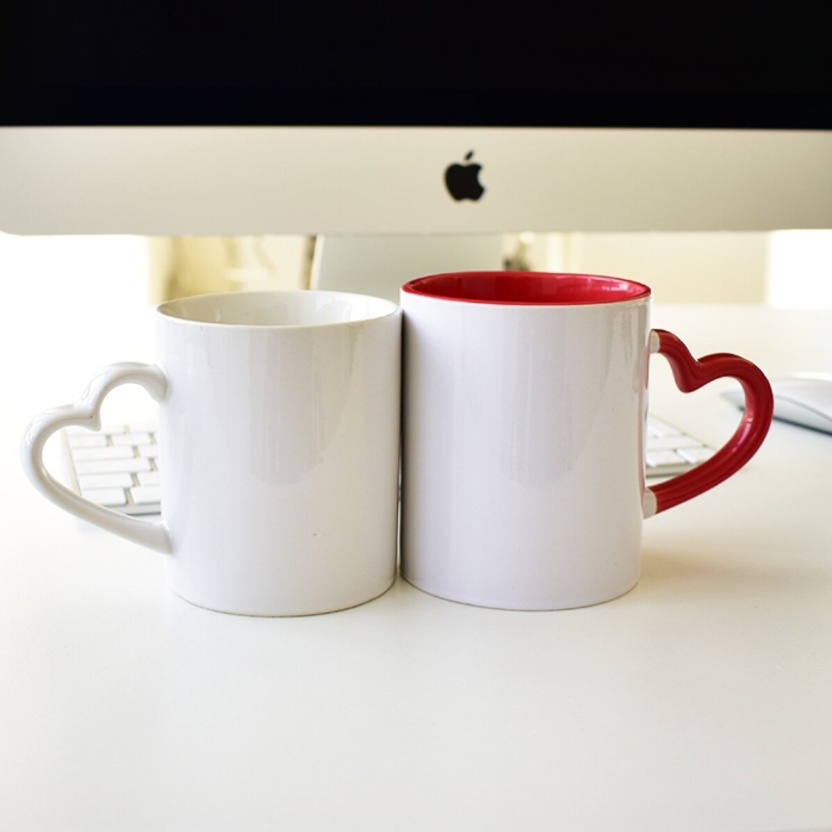 Personalised mugs for couples with text - Love