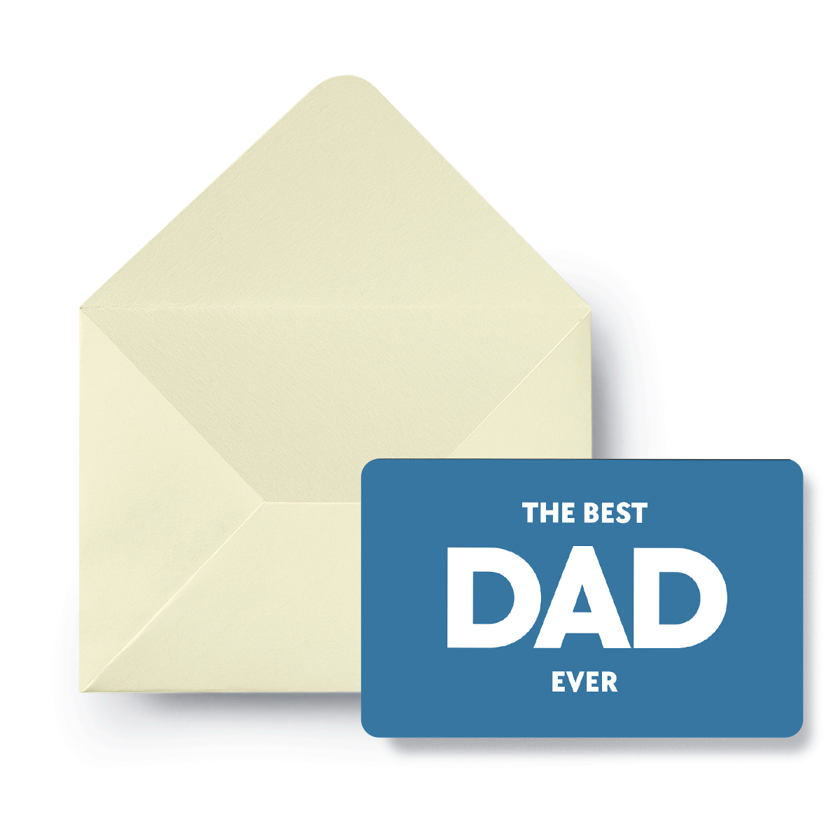 Personalised double-sided aluminium card with 6 photos and message