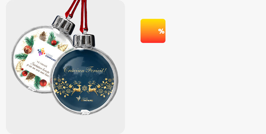 Op maat gemaakte kerstballen voor bedrijven