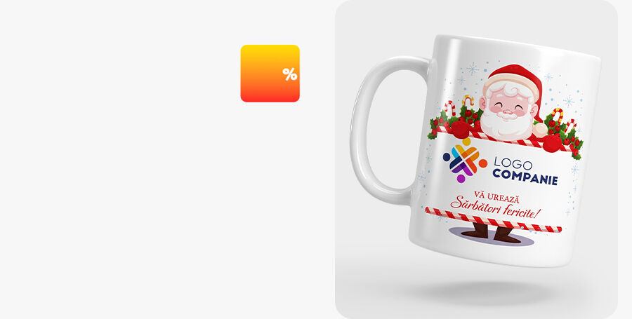 Gepersonaliseerde kerstbekers voor bedrijven