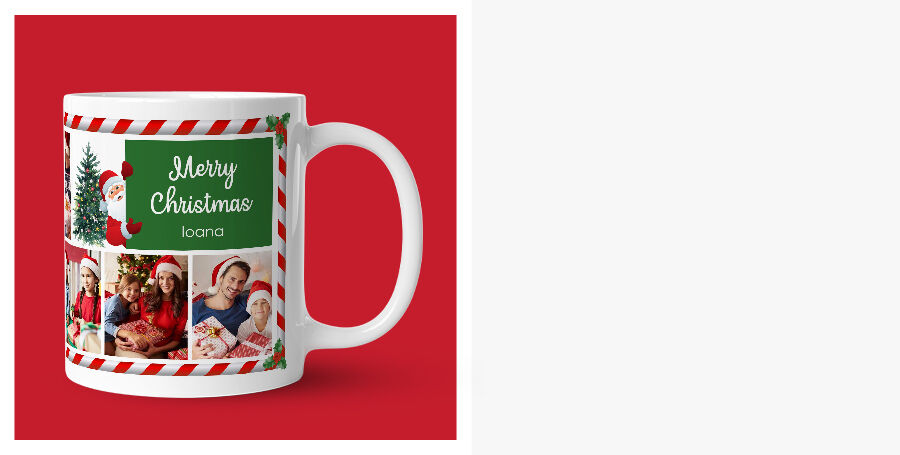 Gepersonaliseerde kerstbekers
