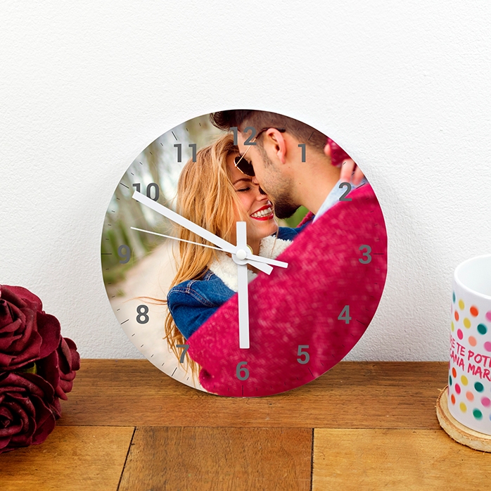 Gepersonaliseerd horloge met een foto