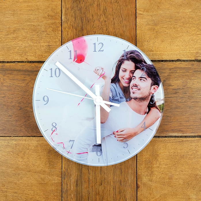 Gepersonaliseerd horloge met een foto