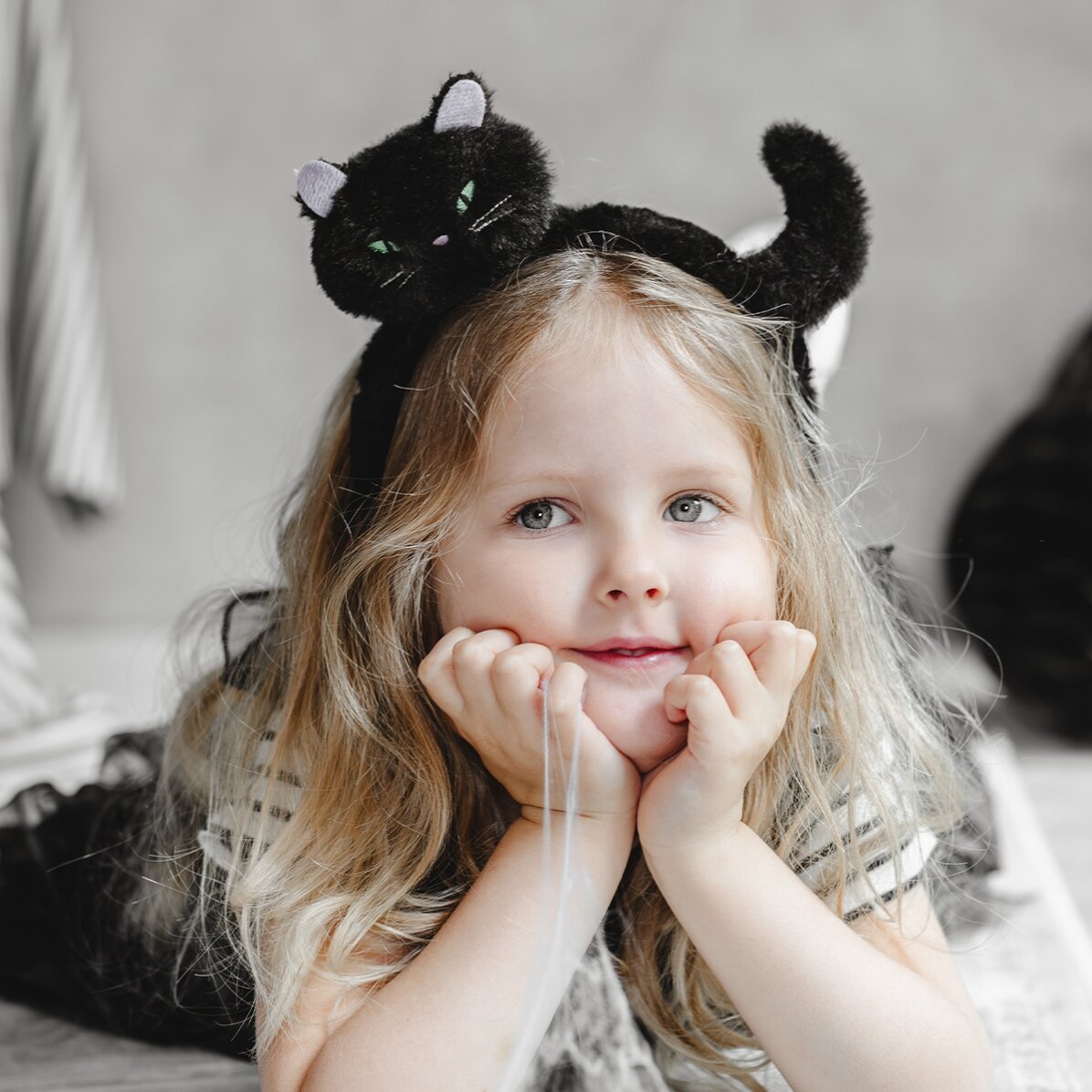 Halloween-armband – De zwarte kat