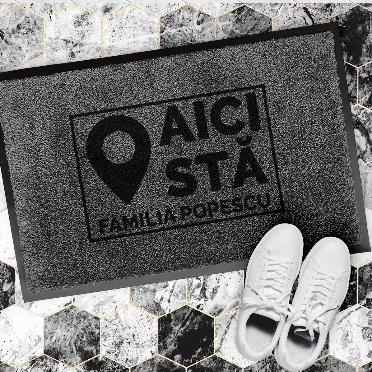 Customised indoor entrance mat - Here it is...