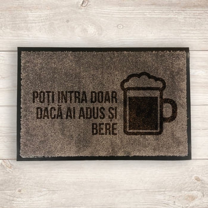 Op maat gemaakte vloermat voor binnen - Bier