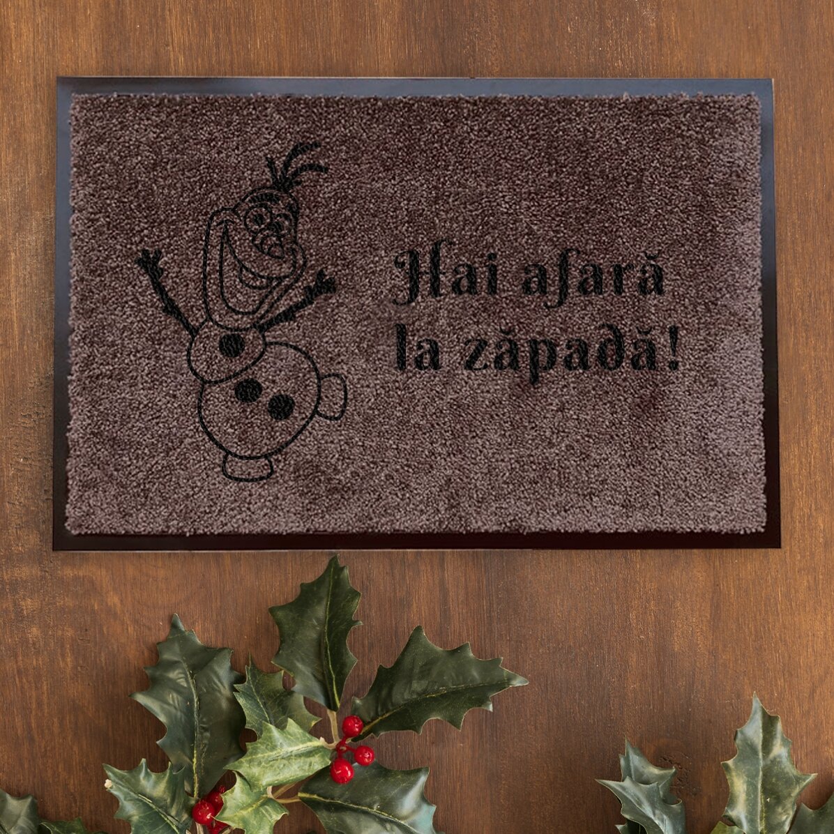 Customised indoor entrance mat - Olaf
