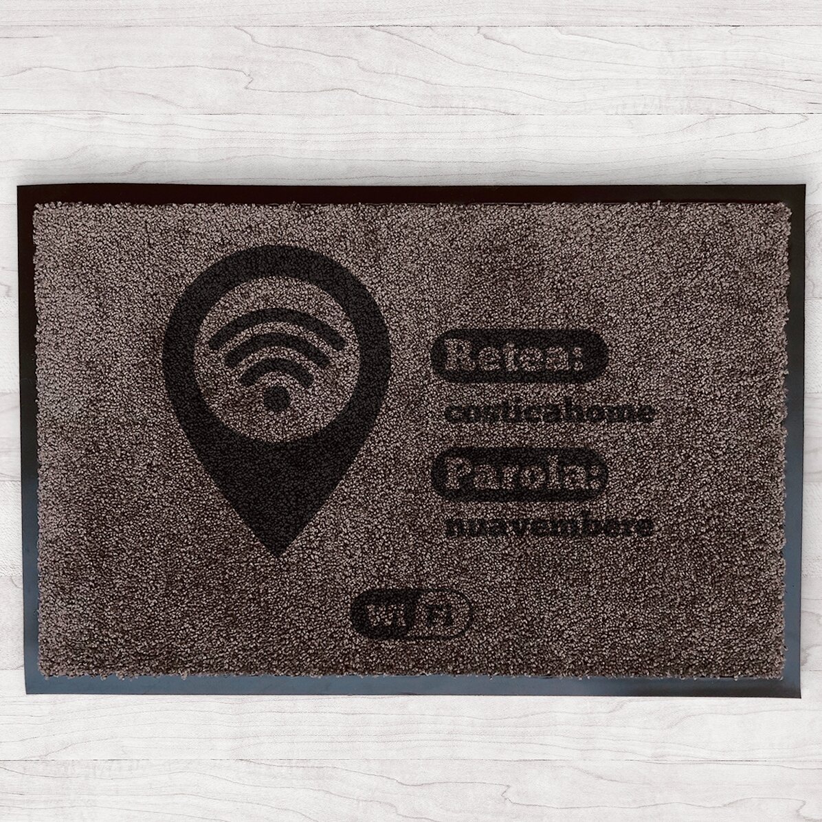 Op maat gemaakte entreemat voor binnenshuis - Wi-Fi-zone