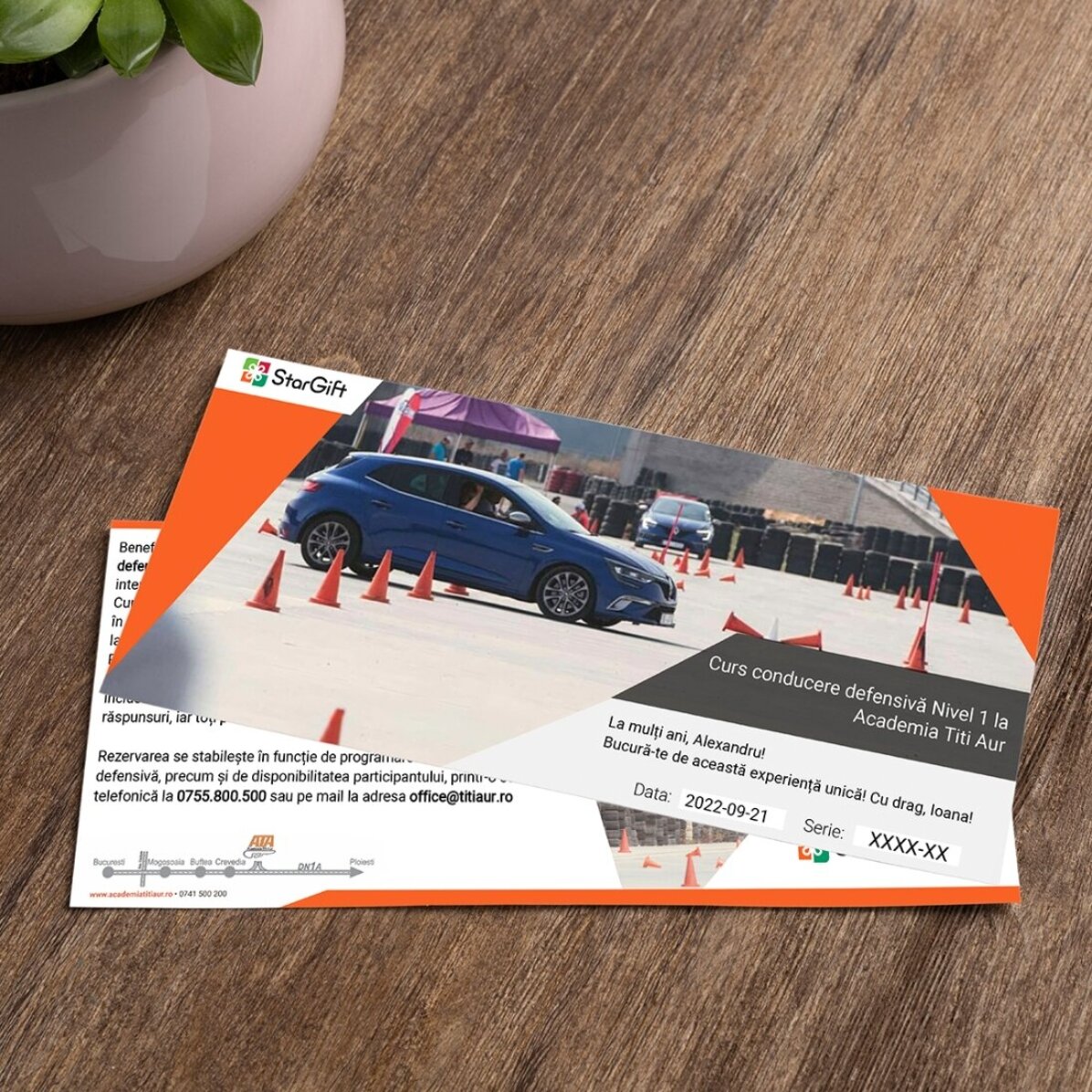 Cursus defensief rijden niveau 1 bij de Titi Aur-academie