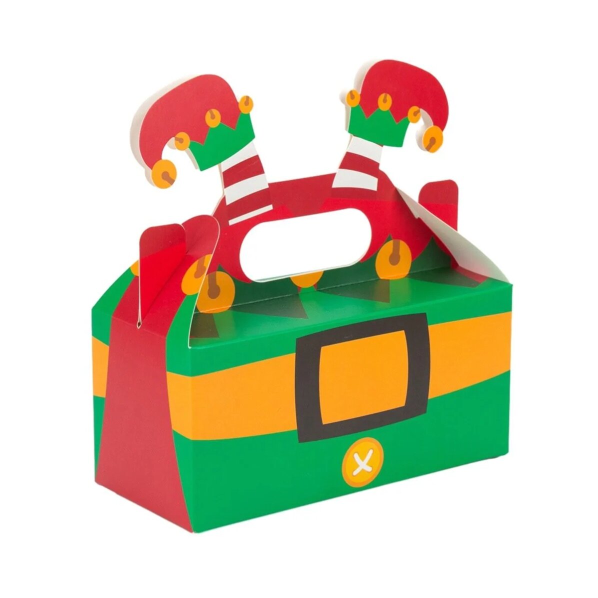 Geschenkdoos met mokken / kerstballen / snoepjes / speelgoed en andere cadeaus