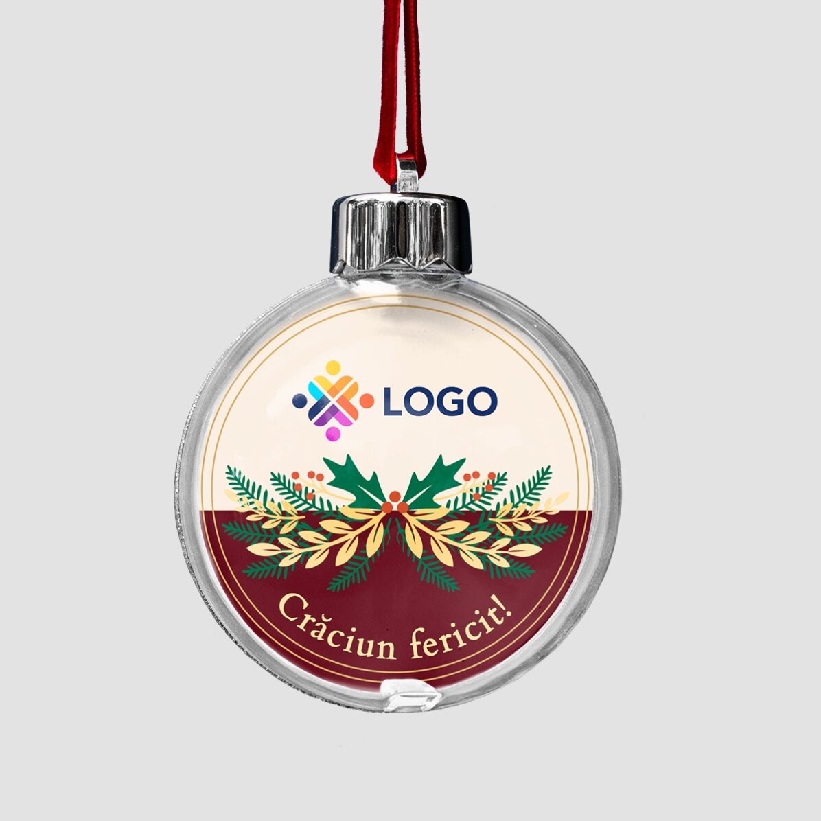 Geschenkdoos – Kersteditie met producten die zijn gepersonaliseerd met een logo en een boodschap