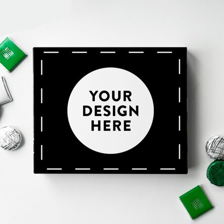 Personalised box of sweets with your own design