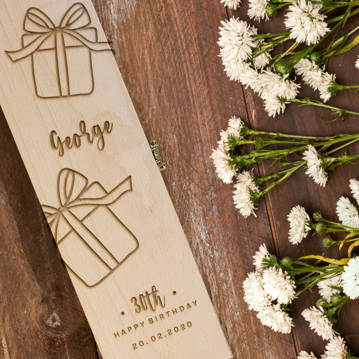 Gepersonaliseerde wijnkist - Het perfecte cadeau