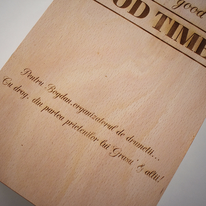Gepersonaliseerde wijnkist voor twee flessen - Good Friends, Good Wine, Good Times