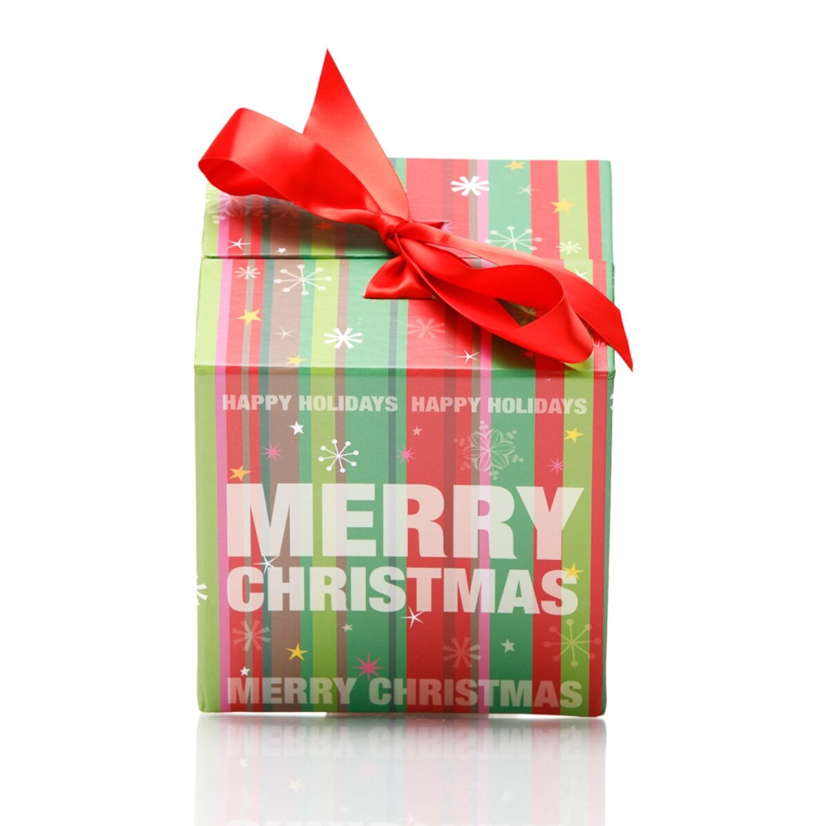 Christmas gift box - snowflake design
