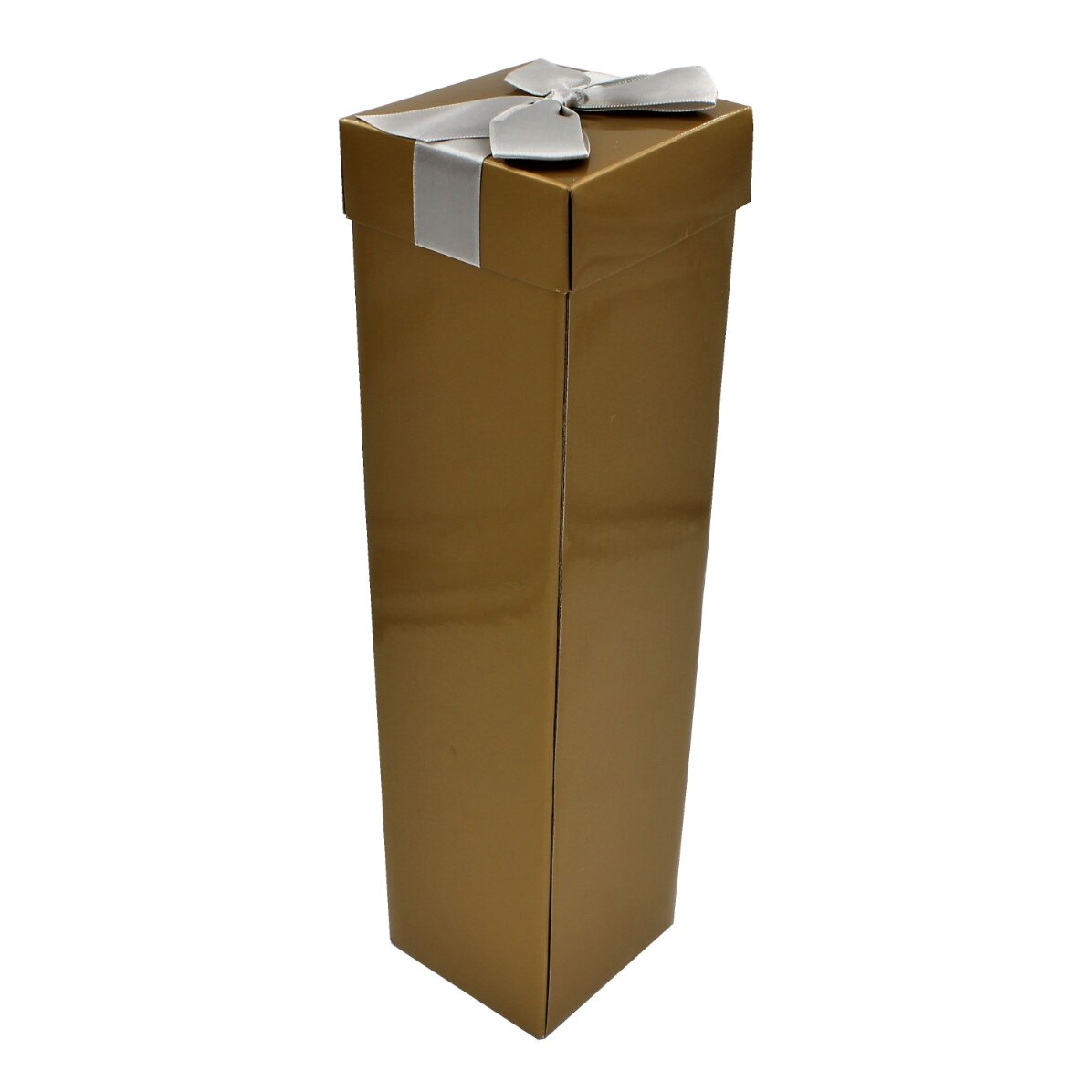 Opvouwbare drankdoos - goudkleurig model