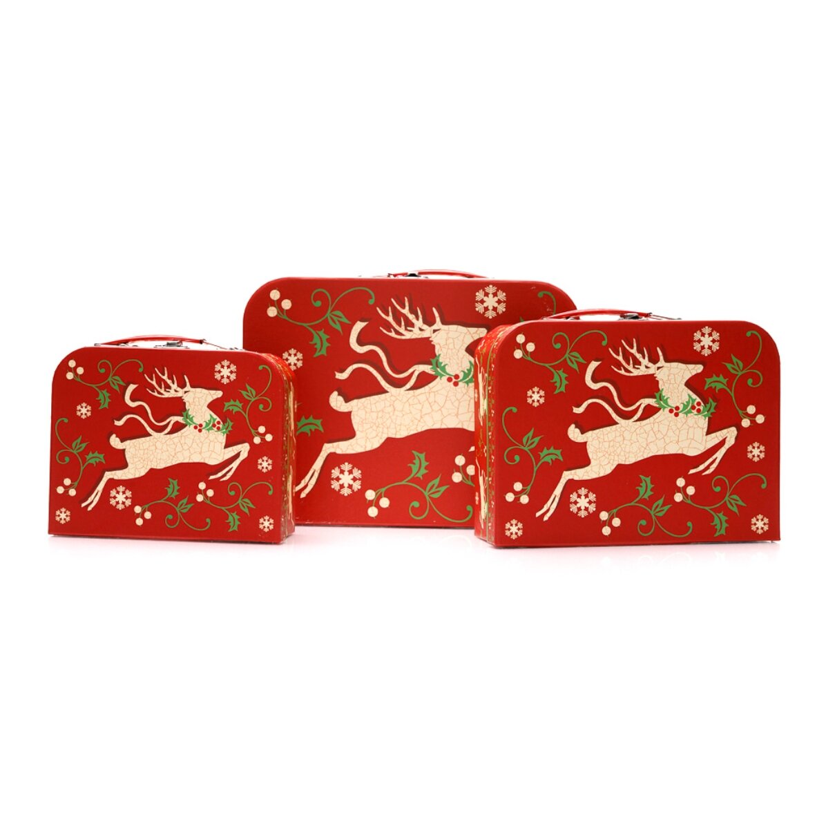 Kerstcadeaudoos – rendiermotief