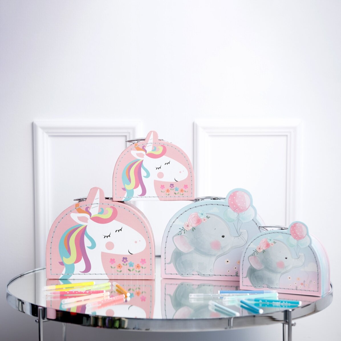 Geschenkdoos voor kinderen - eenhoornmodel