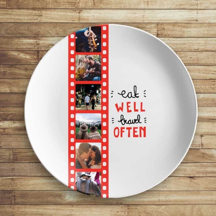 Gepersonaliseerd bord met 6 foto