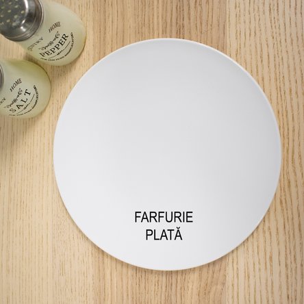 Personalised plate with text - Christmas