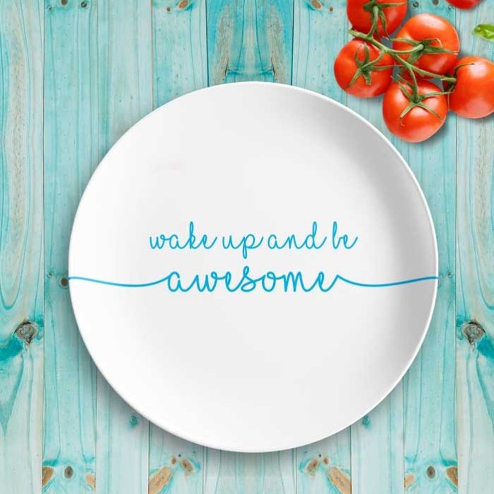 Gepersonaliseerd bord met tekst - Sea Sprite