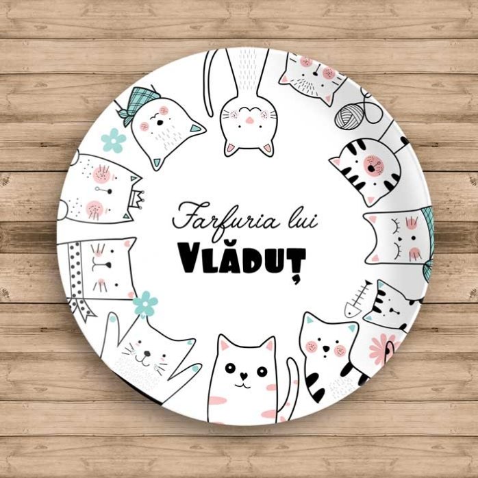 Gepersonaliseerd bord met tekst - Cartoons