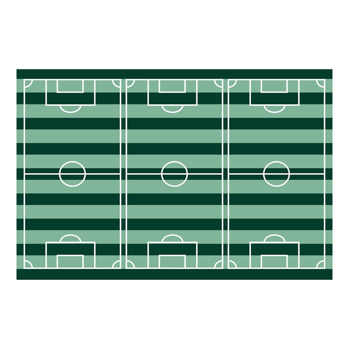 Tafelkleed - Voetbalveld