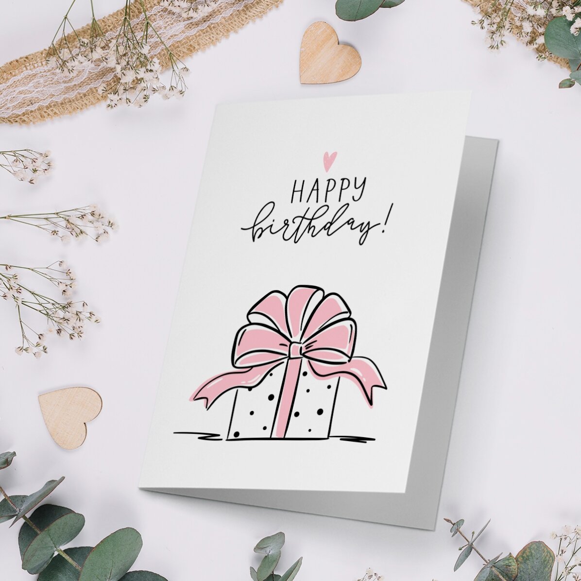 Personalised greeting card - Birthday gift