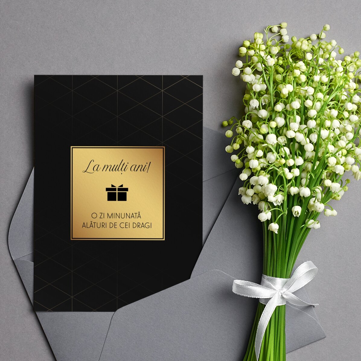 Gepersonaliseerde verjaardagskaart met boodschap - Best wishes