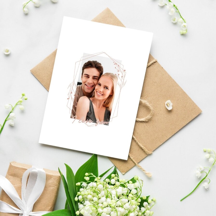 Gepersonaliseerde felicitatiekaarten voor je vriendin