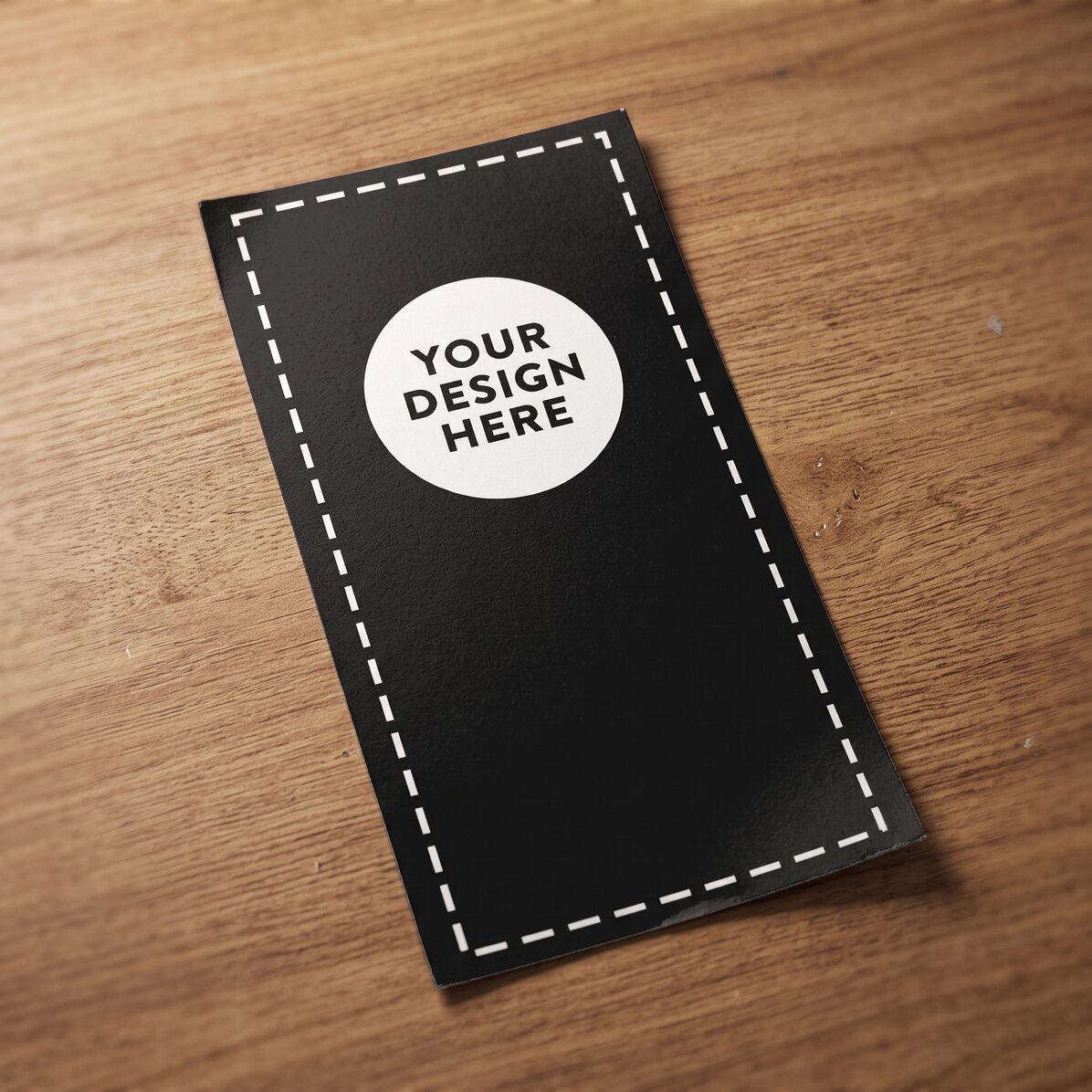 Flyer 1/3 van A4 - 94 x 198 mm - gepersonaliseerd met jouw ontwerp