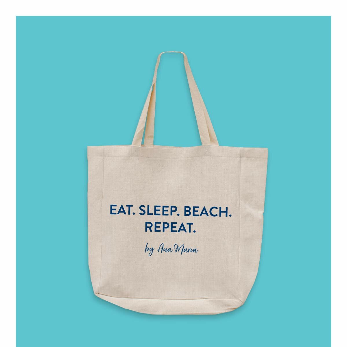 Gepersonaliseerde strandtassen