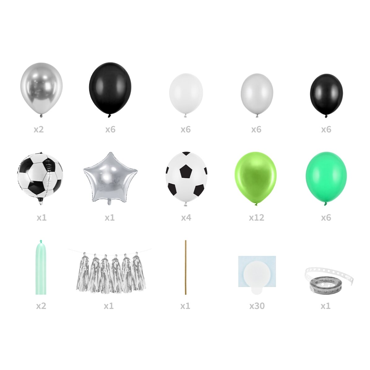Ballonnenkrans - Voetbal