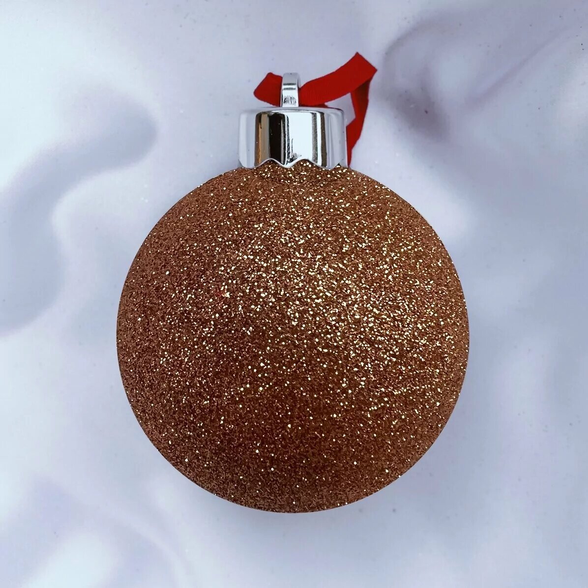 Gepersonaliseerde wereldbol met foto en tekst - Gingerbread