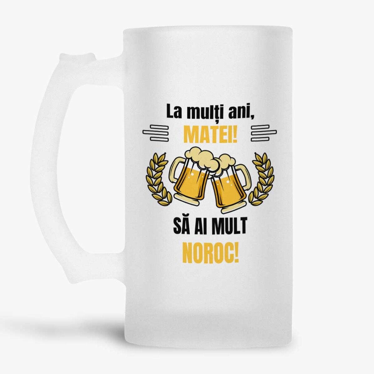 Gepersonaliseerde bierpul met boodschap - Cheers and Beers