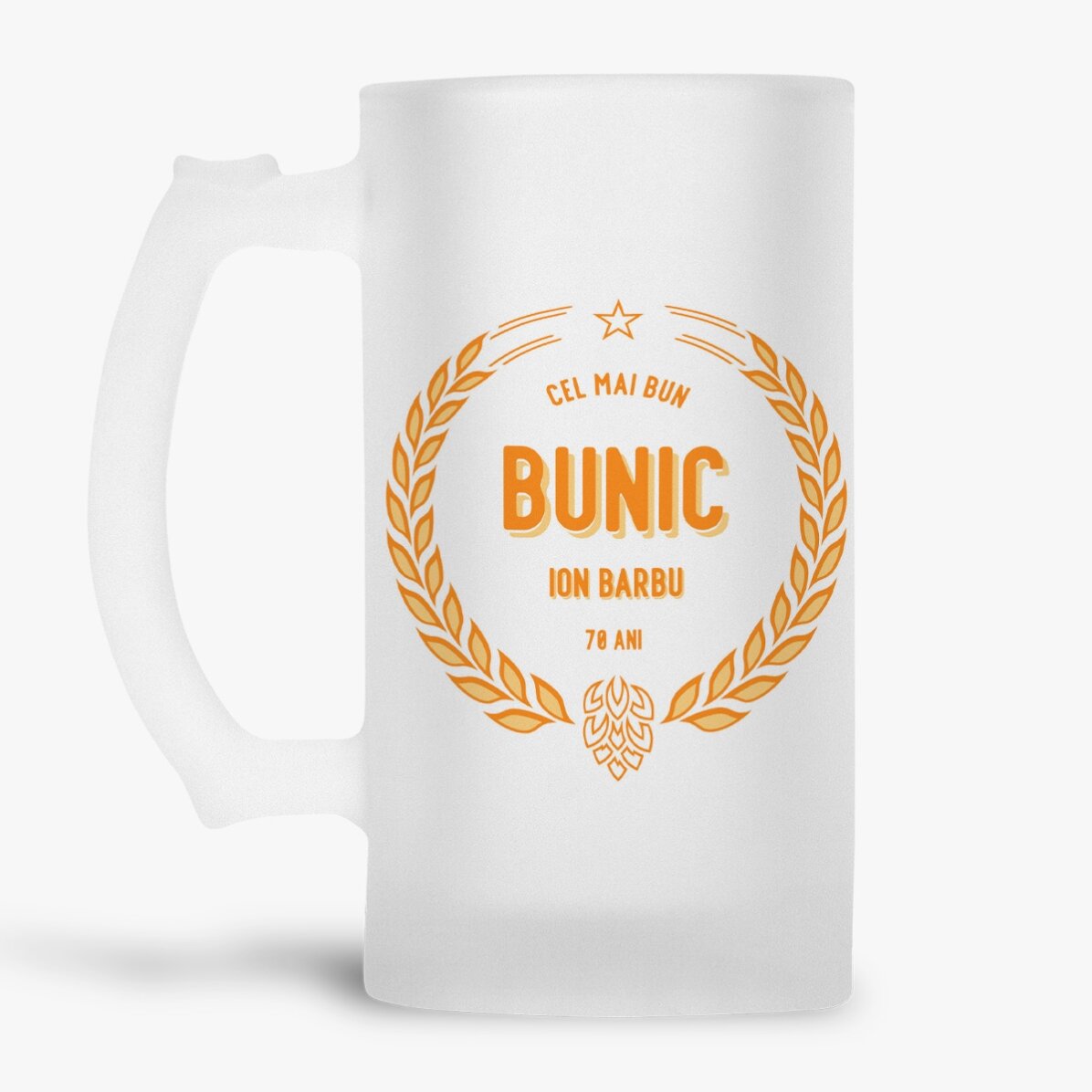 Bierpul met gepersonaliseerde tekst - De beste opa