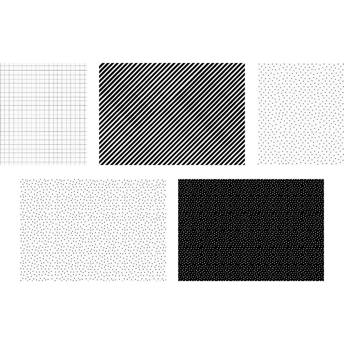 Cadeaupapier mix - wit en zwart