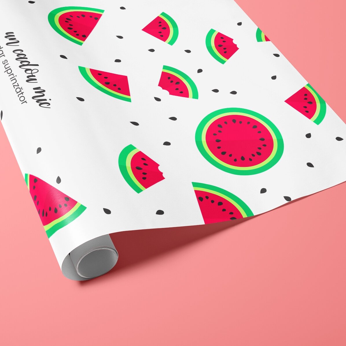 Gepersonaliseerd cadeaupapier - Meloenen