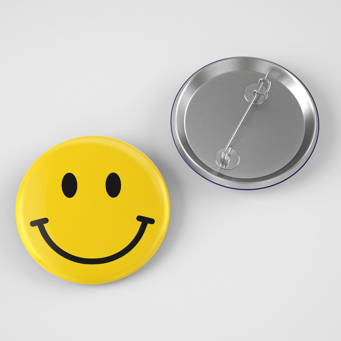 Gepersonaliseerd insigne met smiley